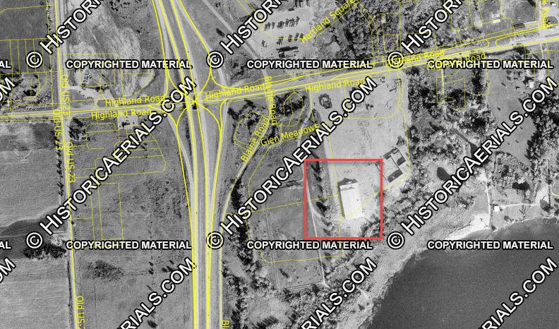 Nordic Ice Arena - 1975 Aerial Photo (newer photo)